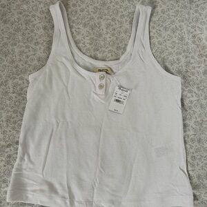 Madewell White Tank Top Essential